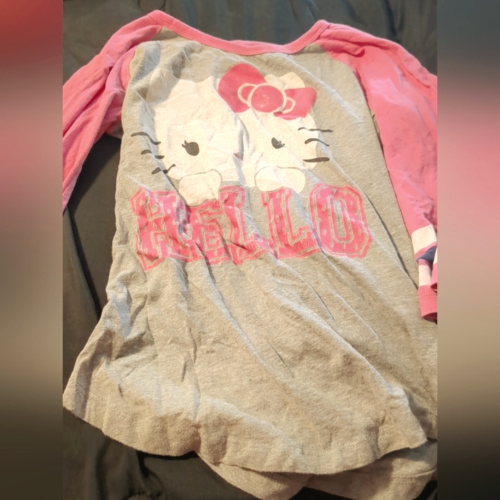 Hello Kitty 3 / 4 Sleeve T Shirt